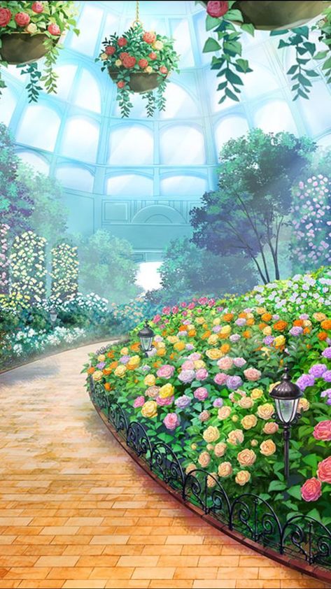 Anime Aesthetic Landscape, Planning Garden, Cozy Art, Aesthetic Landscape, Pots Garden, Episode Interactive Backgrounds, Anime Places, Episode Backgrounds, Landscape Japan