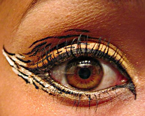 Tiger Makeup, Costume Makeup, Eye Art, Glam Makeup, Makeup Collection, Beautiful Eyes, Makeup Nails, Halloween Makeup, Tiger Eye