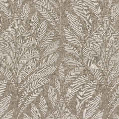 Casamance Gustav Wallpaper 7477 7477 01 00 | Zepel Fabrics & Wallpapers Ornamental Design, Scandinavian Wallpaper, Vienna Secession, The Wallpaper, Wallpaper Calculator, More Wallpaper, Pierre Frey, Leaf Wallpaper, London Art