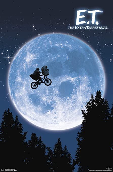 Trends International E.T. The Extra-Terrestrial-One Sheet Wall Poster, 22.375" x 34", Multi Et The Extra Terrestrial, Astronaut Wallpaper, Extra Terrestrial, Barn Wood Frames, Type Posters, Trends International, Print Trends, Wall Poster, Shrek