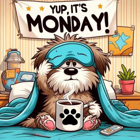 Monday Afternoon Humor, Monday Funnies, Its Monday, Happy Monday Humor, Good Morning Monday, Bee Happy Quotes, Happy Monday Images, Good Morning Cartoon, Morning Memes