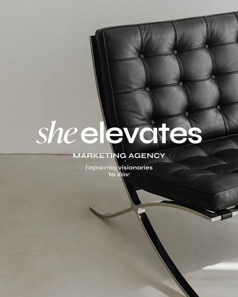 Introducing She Elevates, a trailblazing marketing agency committed to propelling female-led businesses to new heights. 🤍 At Designs by Gabi, we create bespoke, delightful, memorable visual identity designs that truly represent your business values and connect with high-end customers. If you're ready to LEVEL UP inquiry from the link in bio! Let's create a brand identity you'll be proud of! . . . #businesscoach #marketingagency #entrepreneucoach #marketingstrategy #coachbranding #digital... Empowering Branding, Marketing Agency Design, Digital Agency Branding, Agency Brand Identity, Design Agency Branding, Marketing Agency Branding, Brand Design Ideas, High End Branding, Business Values