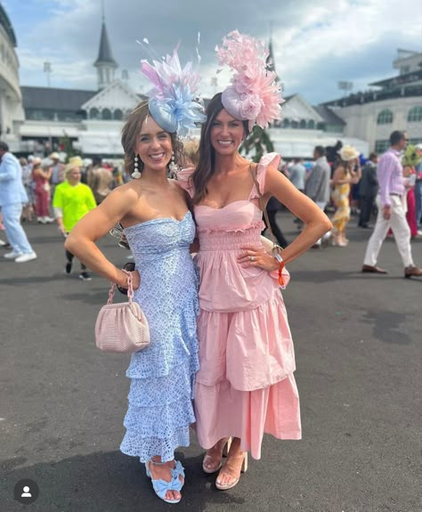 Croquet Outfit Women, Derby Inspired Outfits, White Derby Dress, Oaks Dresses Kentucky, Kentucky Derby Party Ideas Outfit, Kentucky Derby Outfit For Women Classy, Derby Days Banner, Kentucky Derby Outfit For Women Dresses, Derby Outfits For Women Classy