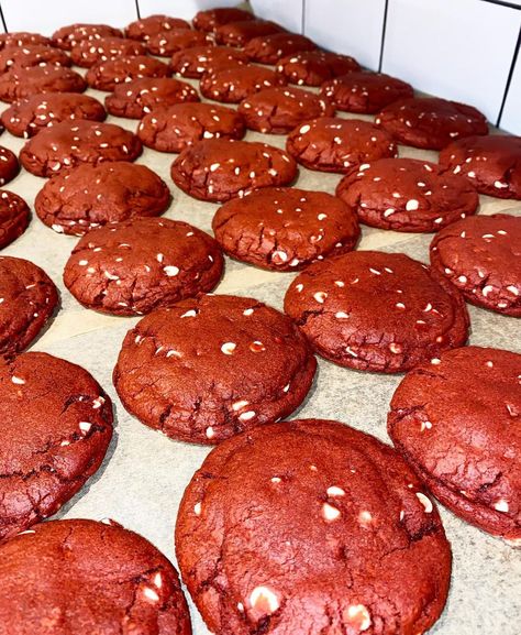 Nyc Cookies, Chocolate Cookie, Nutella, Red Velvet, Velvet, Baking, Red, On Instagram, Instagram