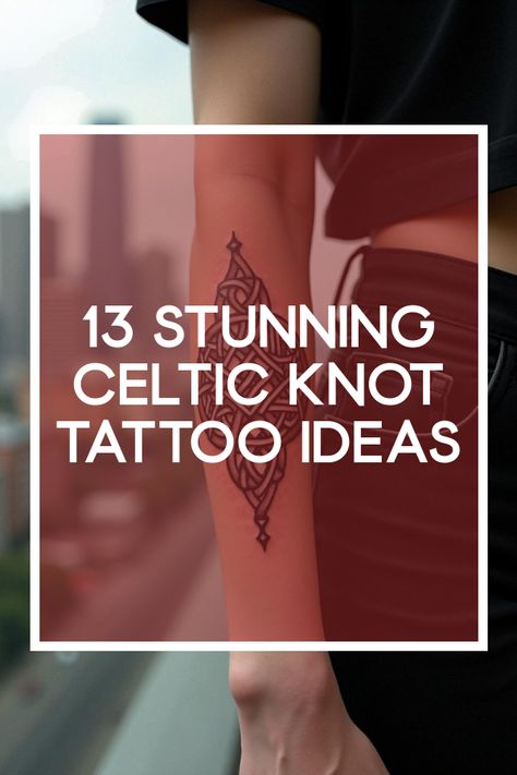 Did you know that Celtic knot tattoos are packed with meaning and timeless beauty? Dive into our article featuring 13 stunning photos of intricate designs, from infinity loops to trinity knots. Perfect for anyone looking to embrace symbolism, history, and artistry. Delicate Celtic Tattoo, Fine Line Celtic Knot Tattoo, Traditional Rope Tattoo, Small Celtic Tattoos For Women, Celtic Armband Tattoo, Knot Tattoo Design, Celtic Tattoo Meaning, Small Celtic Tattoos, Knot Tattoos