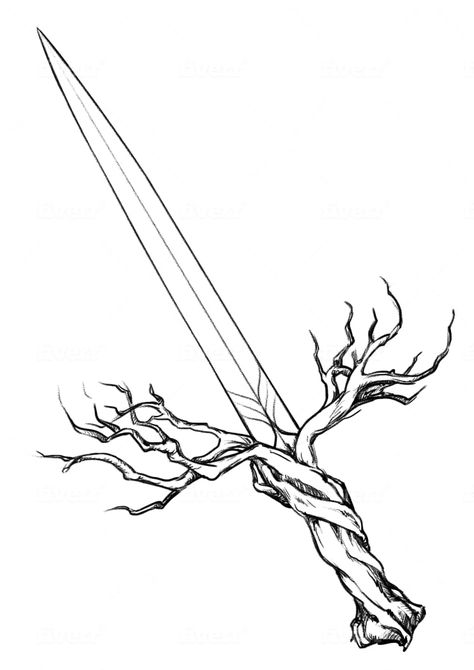 Dagger Drawing, Fantasy Dagger, Knife Drawing, Props Art, Fantasy Props, Tattoo Style Drawings, Magic Items, Cool Swords, Dnd Ideas