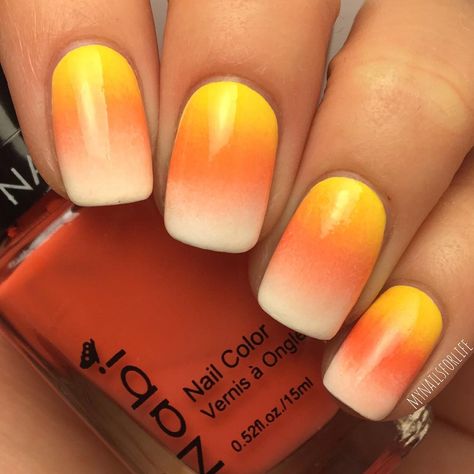 See this Instagram photo by @mynailsforlife • 1,376 likes Nails Candy Corn, Corn Nails, Candy Corn Nails, Art For Women, Holloween Nails, Nail Time, October Nails, Greeting Card Collection, Nail Candy