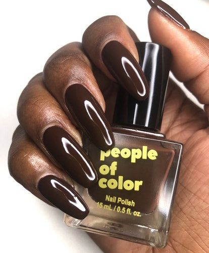 Mother Of Earth, Dark Skin Nail Polish, Melanin Nails, Brown Nail Polish, Brown Nail, Cruelty Free Nail Polish, Colors For Dark Skin, Nude Nail Polish, Nail Polish Brands