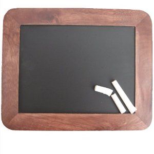 Cute Chalk board-maybe for baby announcement or photography in general? :) Antique Chalkboard, Slate Board, Decorative Boards, Framed Chalkboard, Kids Playhouse, Educational Technology, Painting Supplies, Primitive Decorating, Chalkboard