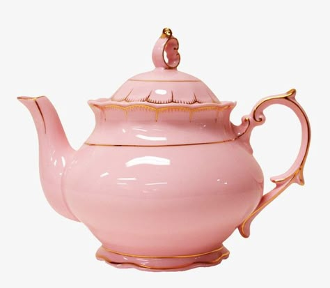 Teapot Aesthetic, Teapot Clipart, Kristina Webb, Pink Teapot, Moodboard Pngs, Aesthetic Objects, Object Drawing, Png Aesthetic, Pink Tea