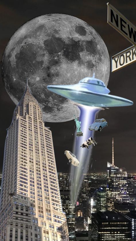 #aliens #newyork #moodboard #aesthetic #myfirstshuffle #collage Magazine Collage, Moodboard Aesthetic, Poster Room, Collage Design, Family Adventure, Create Collage, Pink Floyd, Connect With People, Aliens