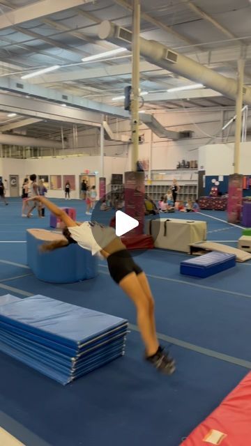 Precision Tumbling on Instagram: "Front handspring drill! Great to help with keeping hips open during this skill.   #OnPoint🎯 #PrecisionTumbling🩵   #coachvonte #fronttumbling #tumblingdrills #tumbling" Front Handspring Drills, Back Handspring Drills, Front Handspring, Tumbling Drills, Gymnastics Lessons, Gymnastics Drills, Front Flip, Back Handspring, Gymnastics Coaching