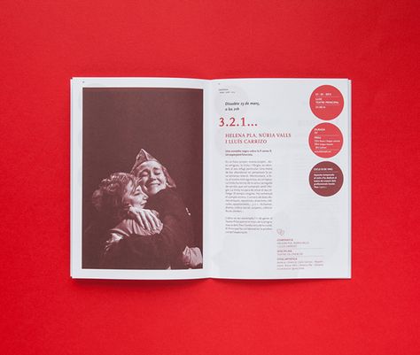 PROGRAMME PRINCIPAL THEATRE E. TOLDRÀ AUDITORIUM on Behance Theatre Programme Design, Theatre Program Design, Theatre Brochure, Ab Program, Abs Program, 보고서 디자인, Drama Class, Product Placement, Portfolio Design Layout