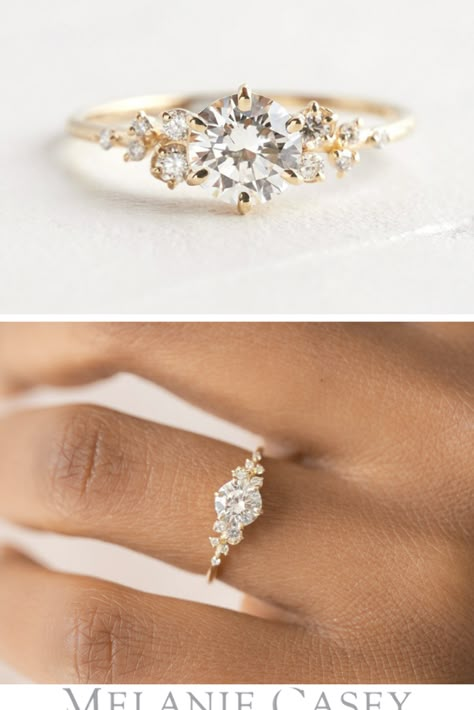 Wedding Ring Trends, Engagement Ring Trends, Rings Ladies, Gold Band Wedding Ring, Delicate Engagement Ring, Rings Beautiful, Stunning Diamond Rings, Dream Wedding Ring, Ladies Rings