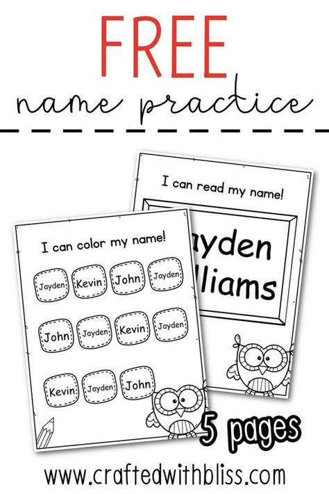 Learning To Write Your Name Preschool, Letters In My Name Preschool Activity, Preschool Name Trace Free Printable, Learning To Write Your Name, Tracing Names For Preschoolers, First Day Of School Crowns Free, Name Practice Kindergarten Editable Free, Name Recognition Preschool Free Printable, Learn To Write Name