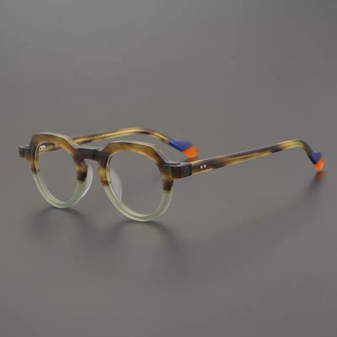 Theo Eyewear, Retro Glasses Frames, Mens Eye Glasses, Mens Glasses Fashion, Acetate Glasses, Mens Glasses Frames, Cool Glasses, Fashion Eye Glasses, Round Frames