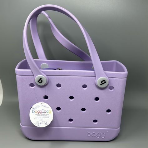 Brand New With Tags Attached Bogg Bag, Purple Bags, Mini Bags, Color Purple, Mini Bag, Lilac, Tote Bag, Brand New, Handbags