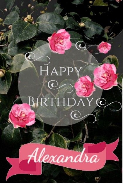 Happy Birthday Alexandra from beleev  - trendme.net Happy Birthday Alexandra, Birthday Greetings For Women, Birthday Images For Her, Birthday Themes For Adults, Funny Happy Birthday Images, Happy Birthday Woman, Best Birthday Quotes, Birthday Wishes Messages, Happy Birthday Video