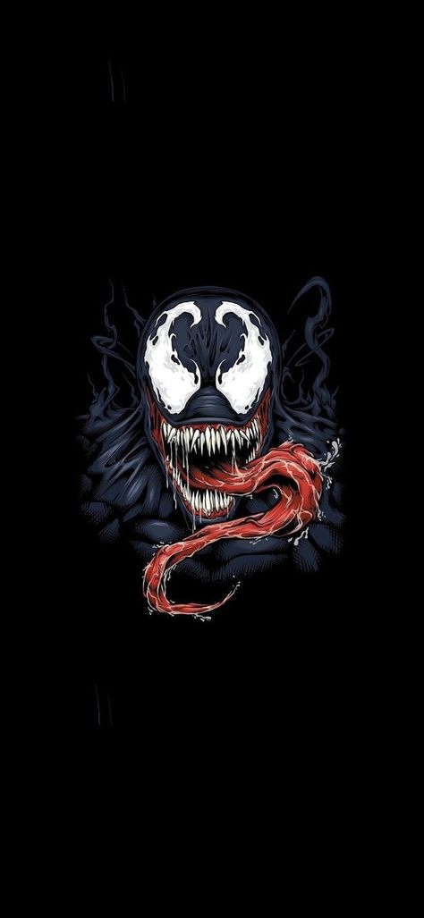 Venom Iphone Wallpaper, Venom Pictures, Venom Art, Venom Comics, Marvel Background, Marvel Tattoos, Marvel Superhero Posters, Marvel Venom, Spiderman Artwork