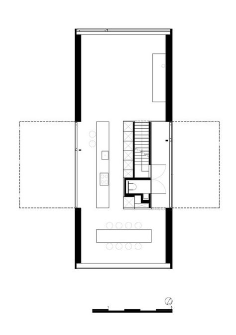 Terrace Stairs, Loft Floor Plans, Cabin Plan, Kitchen Corridor, Shipping Container Design, Narrow House Plans, Interior Floor Plan, Home Design Floor Plans, Villa Plan