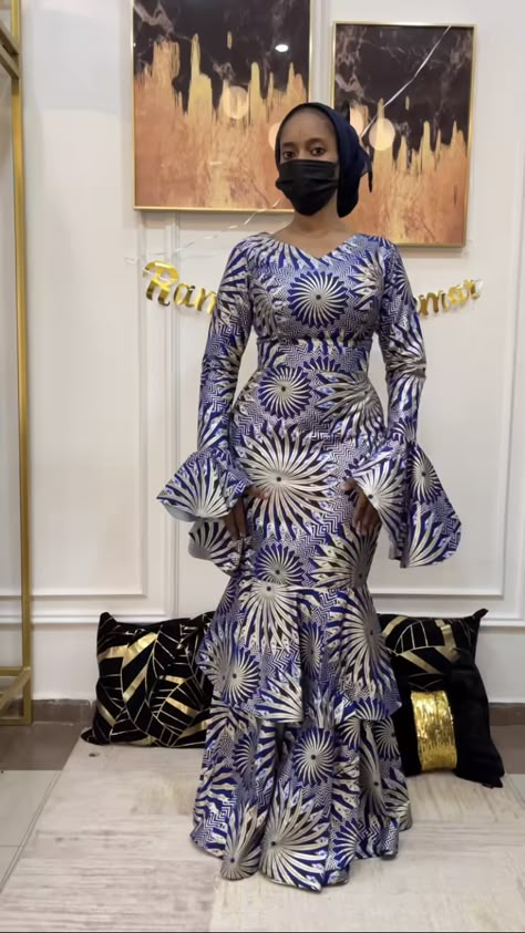 Nigerian Dress, Long Gown Styles, Ankara Dress Designs, Ankara Long Gown, Ankara Long Gown Styles, Ankara Dress Styles, African Print Dress Ankara, Ankara Gown Styles, African Inspired Clothing