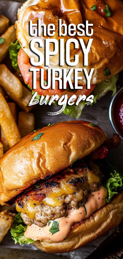 Spicy Southwest Turkey Burgers [35 Minutes] – Chasety Mexican Turkey Burger, Turkey Burgers On The Grill, Turkey Burgers Recipes, Spicy Turkey Burgers, Turkey Burger Recipes Healthy, Southwest Sauce, Ground Turkey Burgers, Easy Suppers, Spicy Turkey