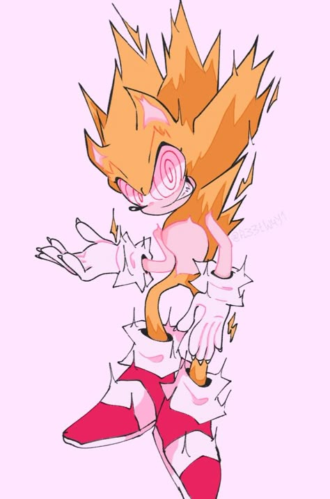 fleetway super sonic Fleetway Sonic Fanart, Fleetway Super Sonic, Fleetway Sonic, Tails Doll, Sonic Exe, Super Sonic, Silver The Hedgehog, Sonic Funny, Undertale Funny