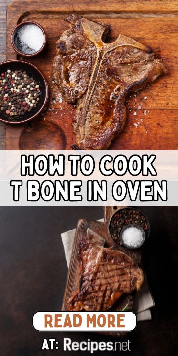 Explore delicious bone-in rib eye steak recipes with our guide on How To Cook T Bone In Oven. Learn how to make a thick ribeye steak, create the most tender steak, and sear steak to finish in the oven. Whether you crave a broiled T bone steak or a juicy ribeye steak recipe, we've got you covered. Find the best Beef Dinner Recipes at Recipes.net! Broiling Steak In Oven, T Bone Steak Recipe In Oven, Tbone Steak In Oven, Best T Bone Steak Recipe, Eye Steak Recipes, Cooking T Bone Steak, Beef Rib Steak, Ribeye Steak Recipe, Oven Baked Steak