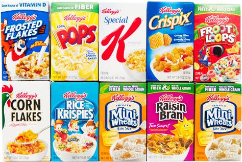 Bring your own bowl cereal night! Mini Cereal Boxes, Mini Wheats, Cereal Killer, Bowl Of Cereal, Cereal Boxes, Corn Flakes, Breakfast Cereal, Variety Pack, Bite Size