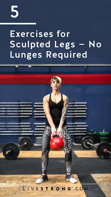 Exercises to Sculpt Your Legs That Aren't Lunges | Livestrong.com Deadlift Variations, Weekly Workouts, Calorie Tracker, Leg Exercises, Killer Legs, Kettlebell Swings, Glute Bridge, Weekly Workout, Work Outs