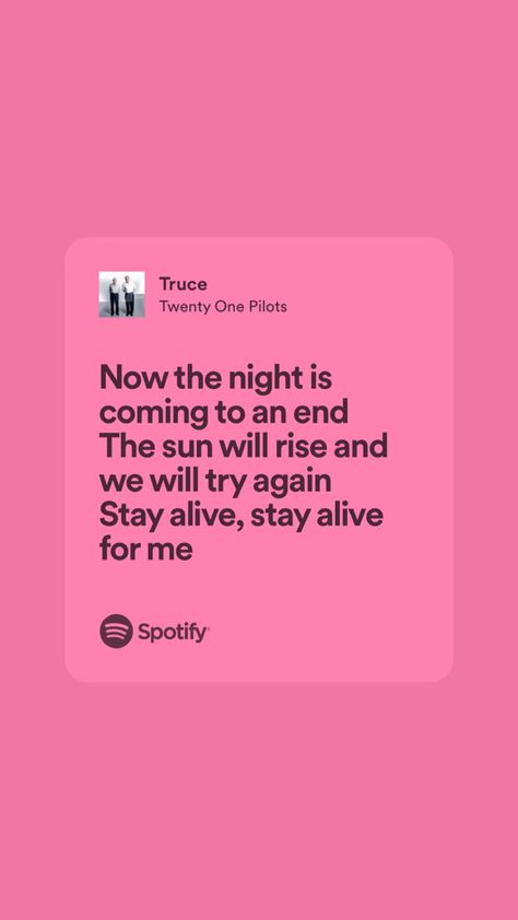 Truce Twenty One Pilots, Twenty One Pilots Quotes, Pilots Aesthetic, Twenty One Pilots Lyrics, Indigo Eyes, Top Lyrics, Twenty One Pilots Aesthetic, 21 Pilots, Spotify Lyrics