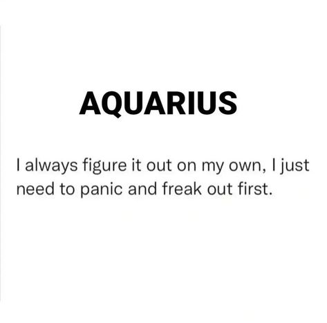 aquarius 🔮 on Instagram: “i just gotta do it yk . . . • follow for best and most accurate Aquarius content 💜 credits to: #aquarius #aquariusmemes #aquariuswoman…” Aquarius Zodiac Wallpaper, Aquarius Woman Quotes, Aquarius Beauty, Aquarius Description, Aquarius Core, Aquarius Funny, Aquarius Vibes, Aquarius Things, Aquarius Energy