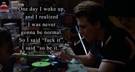 Pump up the volume Pump Up The Volume, Movie Nerd, Christian Slater, 90s Movies, Quotation Marks, Never Gonna, Life Happens, Old Movies, Some Words