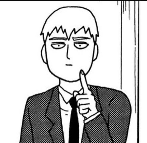 Reigen Manga, Manga Reigen, Creepy Paintings, Mob Psycho100, Whiteboard Art, Mob Physco 100, Manga Panels, Anime Profile, One Punch Man