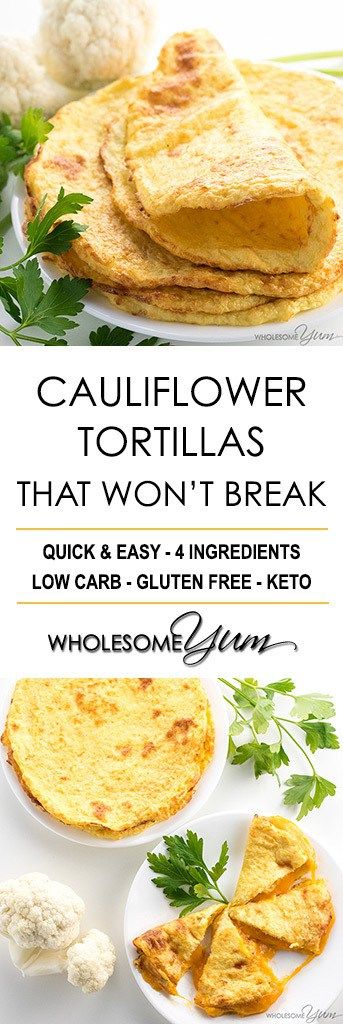 Cauliflower Wraps, Cauliflower Tortillas, Tortillas Recipe, Keto Vegetables, How To Make Cauliflower, Low Carb Low Fat Recipes, Easy Cauliflower, Plant Paradox, Tortilla Recipe