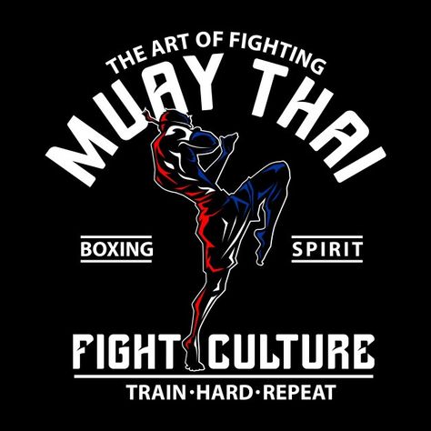 Muay Thai Logo Design, Muay Thai Design, Muay Thai Poster, Muay Thai Wallpaper, Ufc Aesthetic, Muay Thai Logo, Muay Thai Art, Muay Thai T Shirt, Muay Thai Gym