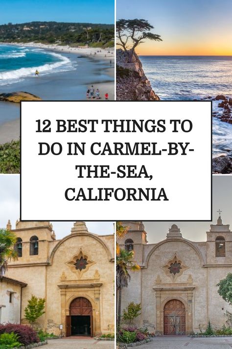 "Scenic views and historical landmarks in Carmel-by-the-Sea, California." Things To Fo, Carmel By The Sea California, California Coast Road Trip, Carmel Beach, Carmel California, Fairytale Cottage, Carmel Valley, Carmel By The Sea, Tide Pools