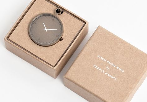 Axcent pocket watch by People People Contemporary Fine Jewelry, Eco Packaging, Packing Design, Luxury Packaging, Sustainable Packaging, Watch Box, Precious Jewelry, Luxury Watch, Box Design