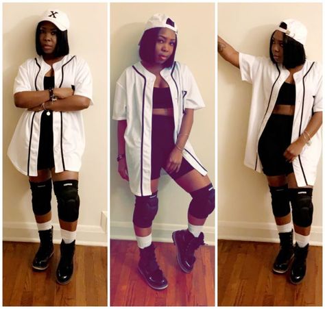 90s Attire Black Women, 90s Party Outfit Black Women Hip Hop, 90s Summer Outfits Black Women Party, 90s Inspired Outfits Party Hip Hop, 90s Outfit For Party, 90 Party Outfits Black Women, Plus Size 90s Fashion Outfits Hip Hop, 90s Hip Hop Outfits For Women Party, 90s Birthday Party Theme Outfit Women