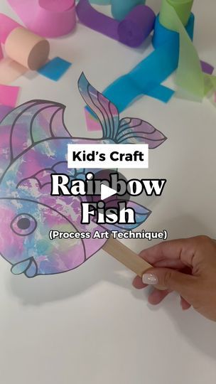 93K views · 1.7K reactions | How To Make A Rainbow Fish Craft Using A Crepe Paper And Water Process Art Technique 🌈🐠 #kidsactivities #kidscrafts #kidscraftideas #rainbowfish #bookcraft #processartforkids | Emerald Outlaw | Emerald Outlaw · Original audio Rainbow Fish Craft, Friendship Friday, Preschool Friendship, Rainbow Fish Crafts, Kitty Ideas, Science Experience, Fish Craft, Make A Rainbow, Preschool Rooms