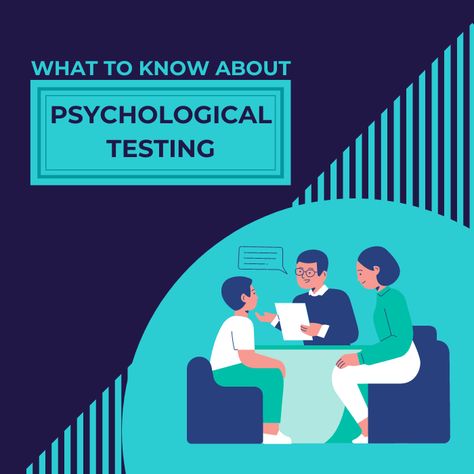 Psychological testing is a procedure to evaluate an individual’s skills, personality, emotional well-being, and coping methods. The various instruments and measures used in the psychological testing process can help individual patients, significant others, and medical providers understand a client in different ways compared to an interview or therapy. Read more to learn about the common reasons why to get tested, the different types of tests, and what you can expect during testing. Coping Methods, Psychological Testing, 504 Plan, Individual Education Plan, Personality Assessment, Reasoning Skills, Academic Achievement, Clinical Psychologist, Neurological Disorders