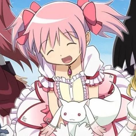 Madoka Magica Madoka, Magica Madoka, Madoka Kaname, Puella Magi Madoka Magica, Madoka Magica, Blue Box, Manga Girl, Pink Hair, Anime