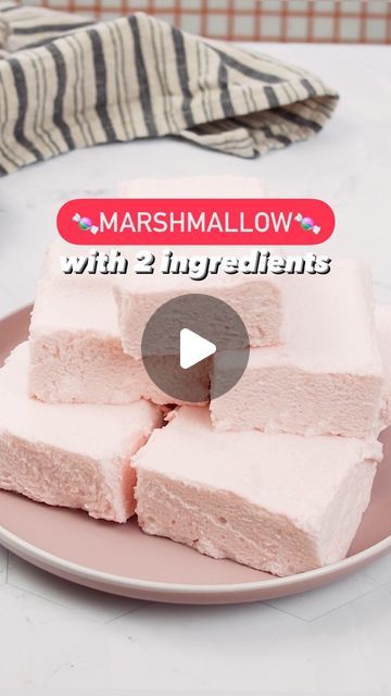 Gelatin Marshmallow Recipe, Cranberry Marshmallow, Recipes Easy Quick, Cookist Wow, How To Make Marshmallows, Recipes With Marshmallows, Homemade Marshmallows, 7 Minutes, Specialty Foods