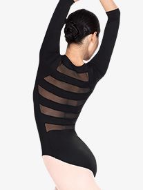 Kids Leotards, Mesh Leotard, Leotard Fashion, Long Sleeve Leotard, Dance Tights, Leotards Ballet, Dance Leotards, Performance Wear, Pullover Shirt