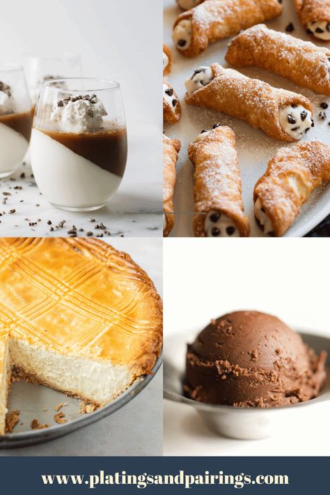 Italian Dessert Table Ideas, Italian Themed Desserts, Easy Italian Dessert Recipes, Tiramisu Cannoli, Easy Italian Desserts, Italian Dessert Recipes, Authentic Italian Desserts, Italian Desserts Easy, Pasta Italy