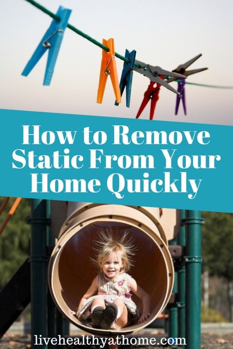 This article will help with how to remove static from your home quickly. With winter and the cold, dry air approaching, you'll want these tips! Winter Air, Dry Air, Static Electricity, Central Heating, Cold Air, Green Living, Air Dry, Cleaning Hacks, Healthy Living