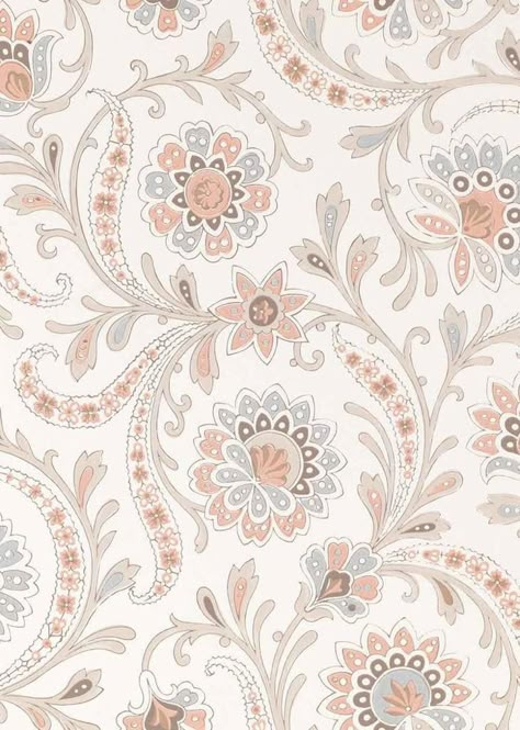 Nina Campbell Wallpaper, Ajrakh Pattern, Magnolia Fabrics, Block Print Pattern, Iphone Wallpaper Vsco, Indian Flowers, Nina Campbell, Batik Pattern, Batik Print