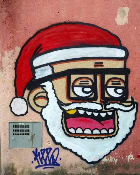 Brazilian Graffiti, Graffiti Cartoon, Brazilian Art, In Construction, Graffiti Street Art, Stencil Art, Art Nature, Urban Art, Cartoon Drawings