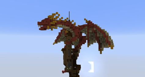 🌿 PearlescentMoon on Twitter: "A few days ago @GrianMC asked for help in learning how to make a dragon for his Hermitcraft series (his house pictured) with this palette. I built this dragon by hand in about 1h 15m. It was quite a nice challenge! I don't usually build this small...🐉 https://t.co/IooDkuMqvg" / Twitter Minecraft Dragon Build, Minecraft Ideas To Build, Minecraft Magic, Minecraft Dragon, Minecraft Statues, Make A Dragon, Moth Illustration, Minecraft Castle, Beautiful Dragon