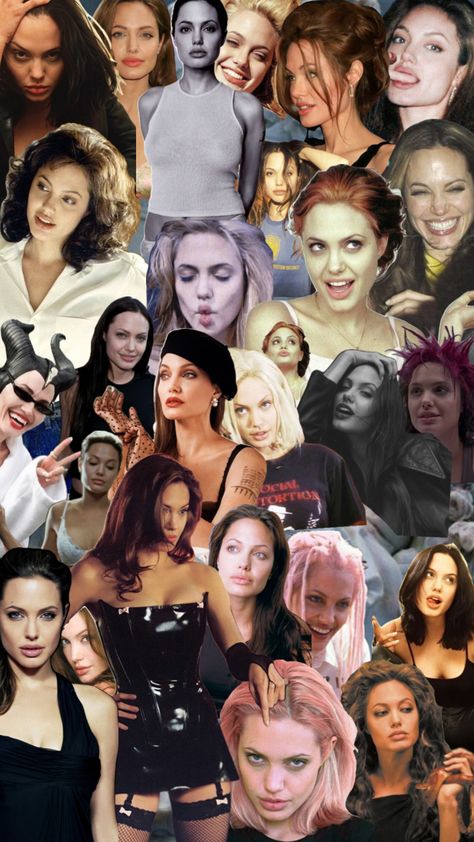 Angelina Jolie Original Sin, Angelina Jolie Collage, Anjelina Jolli 2000s, 90s Angelina Jolie, Angelina Jolie Wallpaper, Ali Bin Abi Thalib Art, Angelina Jolie 90s, Ali Bin Abi Thalib, Angelina Jolie Style